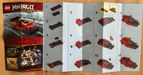 Lego ninjago combo charger 30536, 