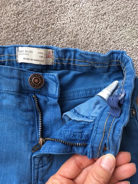 Kalhoty, džíny skinny fit zara, zara,110