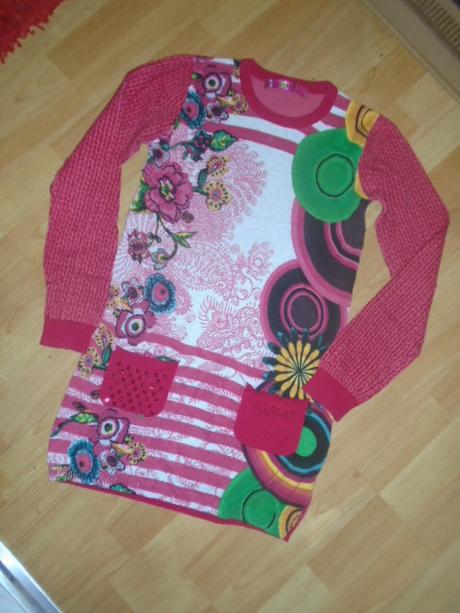 Tunika šaty svetr desigual vel 13/14 l, desigual,158