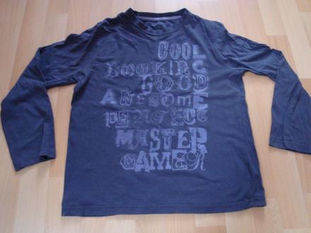 Tričko s dlouhým rukávem - fialové, vel. 10-12 let, cherokee,146