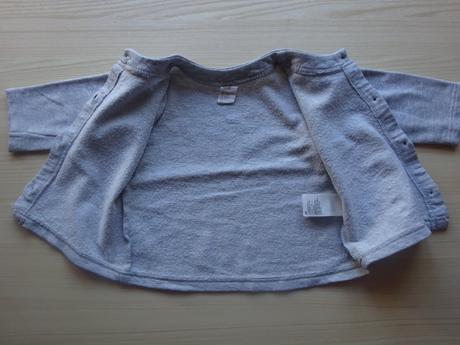 Mikina propínací s obrázkem, vel. 80, h&m,80