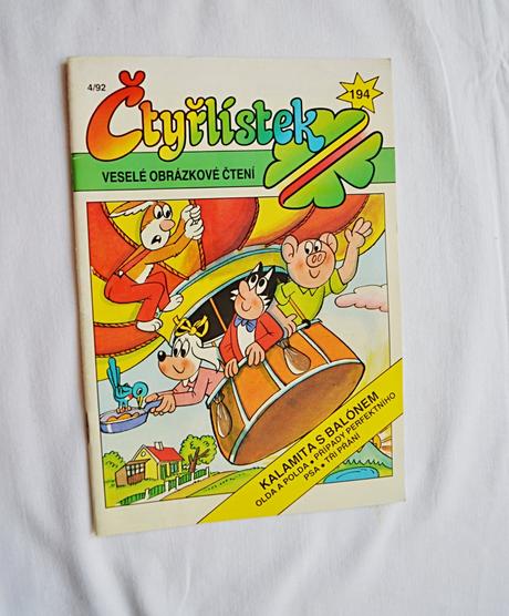 Dětský časopis čtyřlístek 194/ kalamita s balónem,