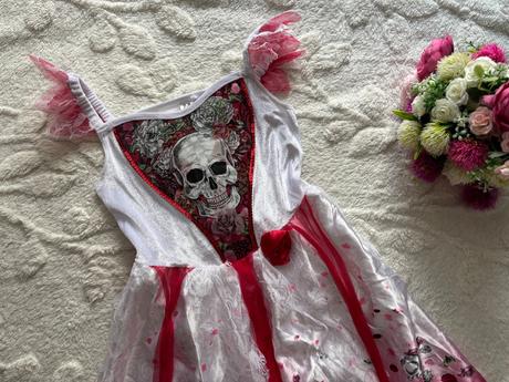 An11/ kostým mrtvá nevěsta /halloween - v.7/8 let,