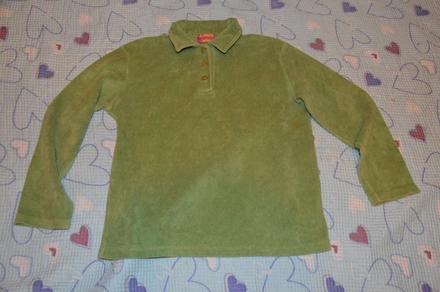 Froté elastická mikina se srdíčky, 128