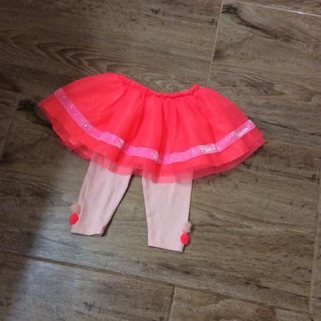 Legíny s neon tylovou sukýnkou, 68