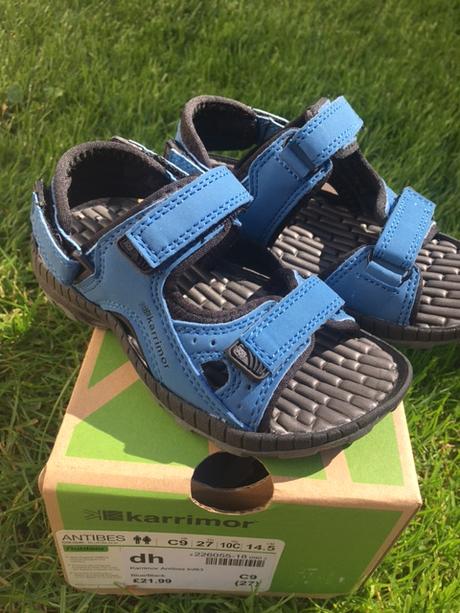 Sandále karrimor vel.27/16-17cm, karrimor,27