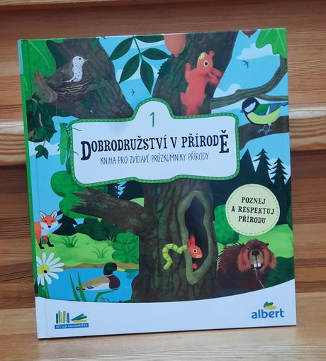 Knížka dobrodružství v přírodě,