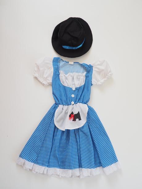 Kostým dorotka ze země oz vel 134, 