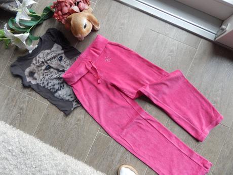 Ružove semišove teplaky, f&f,140