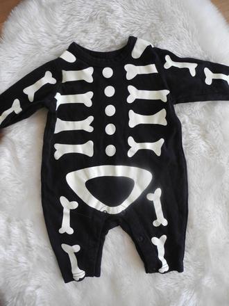 Kostým kostlivec svítící, 