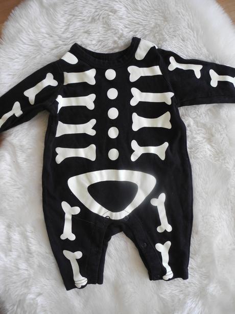 Kostým kostlivec svítící, 