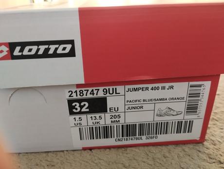 Boty do haly, lotto,32