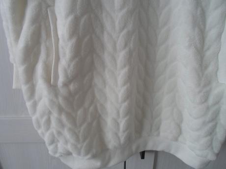 Bílý svetr svetřík mikina, m