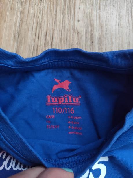 Tričko 110/116, lupilu,110