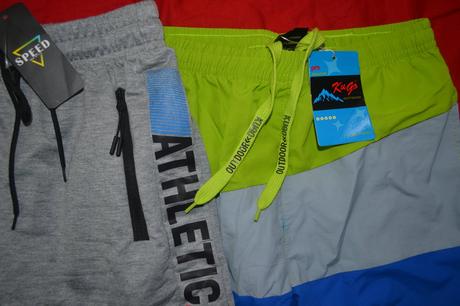 2x výborné chlapecké kraťasy kugo,v.134,140, kugo,134 / 140