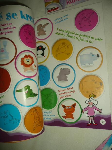 Časopis fifi kitty sofie princezna 6x úkoly plakát,