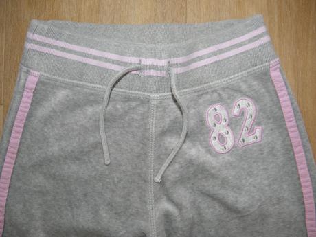 Dívčí sametkové tepláky zn. next vel.122/128, next,122