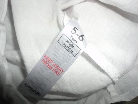 Krásné šaty george, vel. 5-6 let, george,110