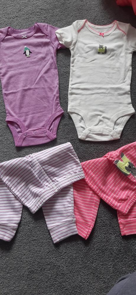 2 x komplet carters (body +leginky), 74