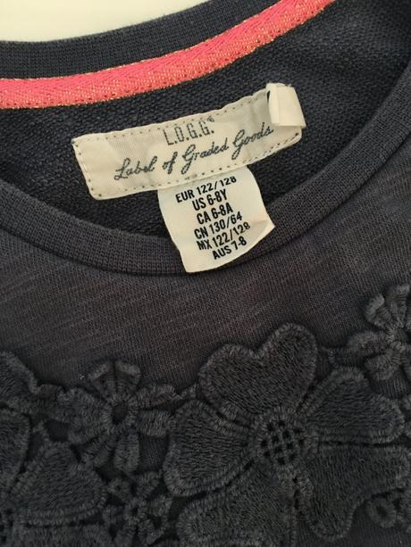 Dívčí šaty h&m, vel. 122/128 (6 - 8 let), h&m,122