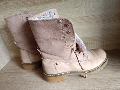 Zimní boty - farmářky vel.37, 37