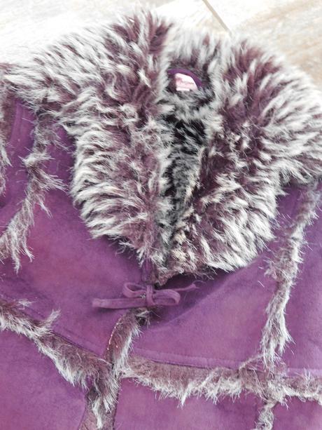 Dívčí kabátek s kožíškem, monsoon,104