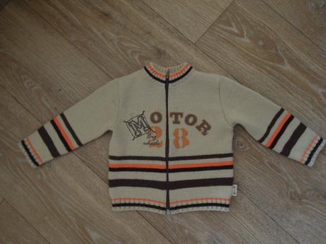 Svetr béžový na zip, 86