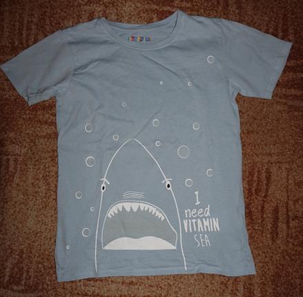 Tričko se žralokem vel. 134, 134