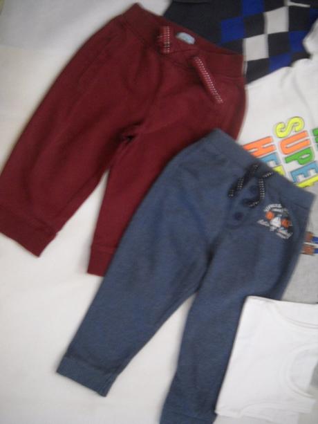 Tepláky 2ks 12-18 měs 1,5 roku, f&f,86