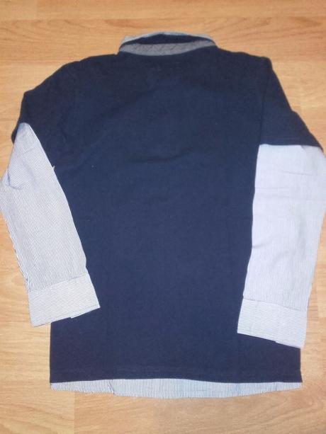 Polo s košeľovým vsadením jasper j. conran, debenhams,152