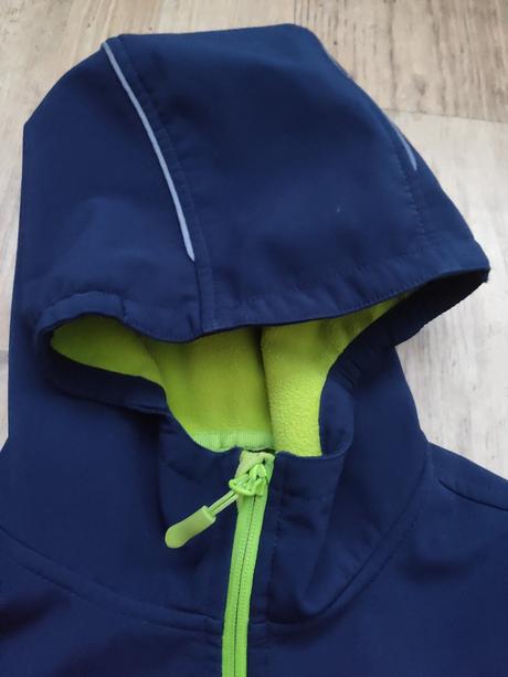 Zateplená softshellová bunda 152/158, lewro,152