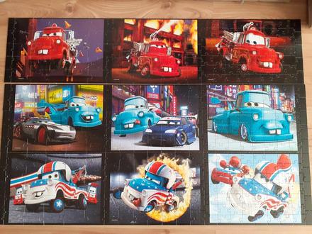 Puzzle filmovy pas auta, 