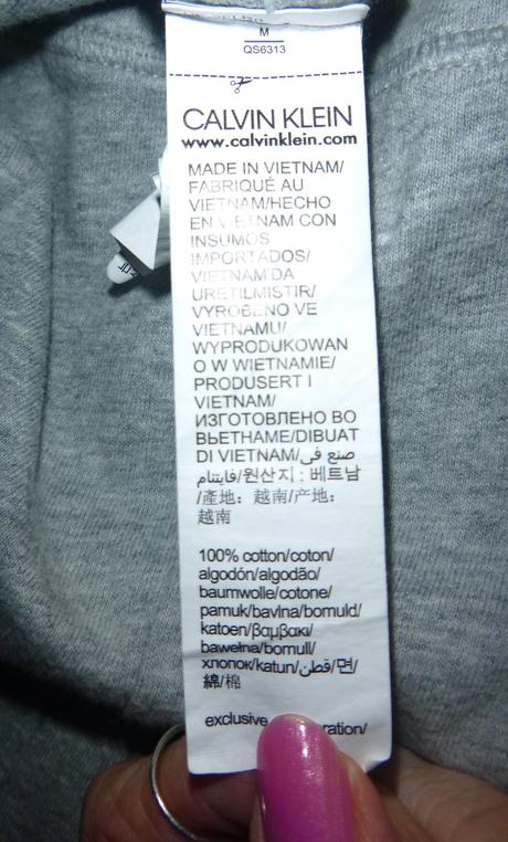 Triko-mikino šaty calvin klein - vel.m-l, calvin klein,l