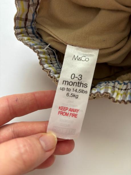 Kalhoty podšité - v.0/3 měs, m&co,62