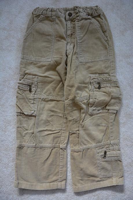 Kalhoty, manžestráky, kapsáče, adams,128