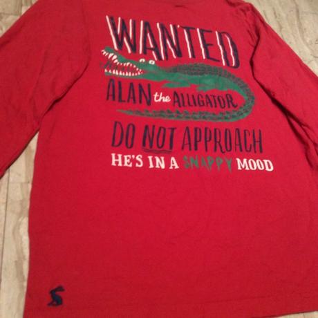 Tričko s krokodýlem zn. joules, 140