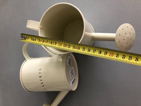 Fikkerts set 2ks plechová konvička 1 litr béžová, 