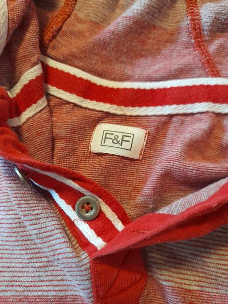 Tričko s kapucí f&f, vel. 128, f&f,128