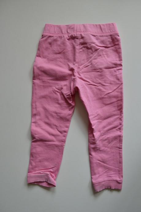 Tenké tepláčky s kočičkou, h&m,98