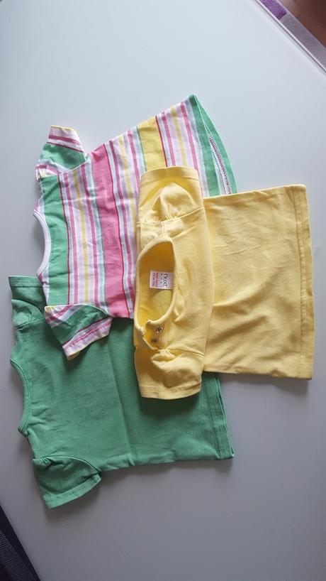 Set 3ks trička next mimi 0-3měs, next,62