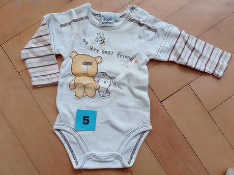 Body dlouhý rukáv 62, lupilu,62