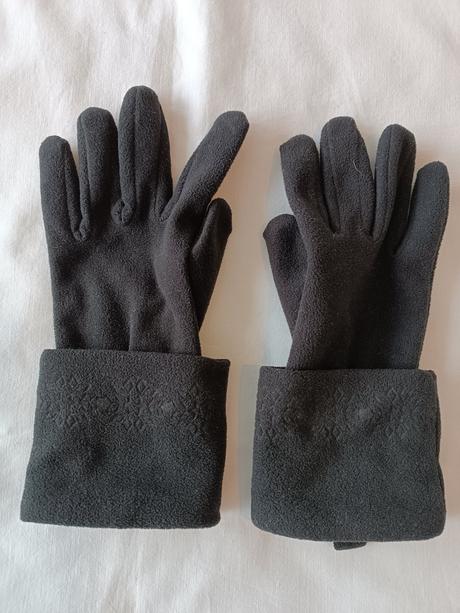 Dámské fleesové rukavice - tchibo - 6,5, tchibo