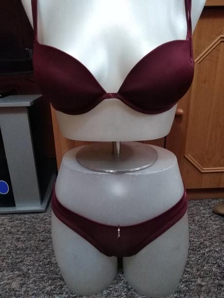 Spodní souprava podprsenka push-up, 70b