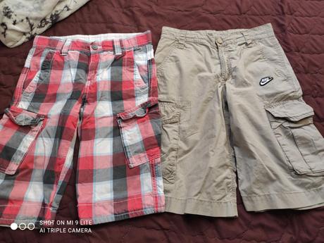 2x šortky, benetton,134