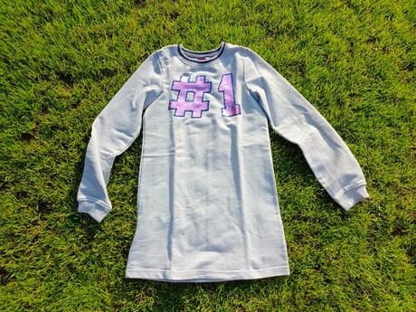 Dívčí mikina, mikinové šaty, 164