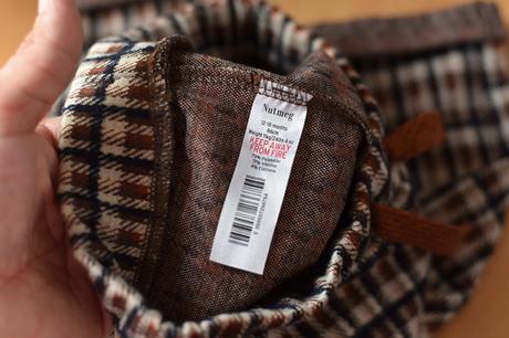 Kalhoty vel. 12 - 18 m, nutmeg,86