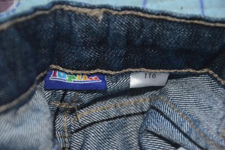 116 122 džíny rifle riflíky regulace v pase, lupilu,122