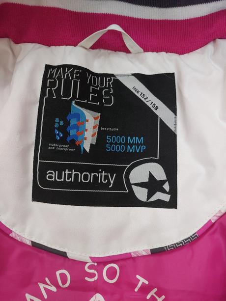 Lyžařská bunda pro holku, authority,152