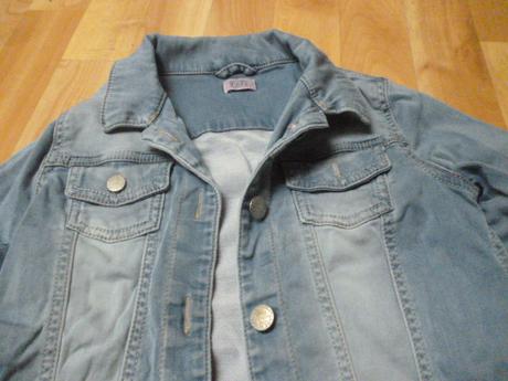 Elastická riflová bunda vel. 8-9 f-f, f&f,134