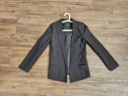 Černé elegantní sako fishbone xs, fishbone,xs